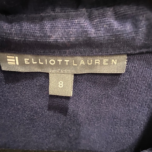 Elliot Lauren fine corduroy Navy jacket size 8 - Picture 8 of 8